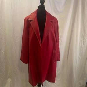 New 3/4 women’s leather coat